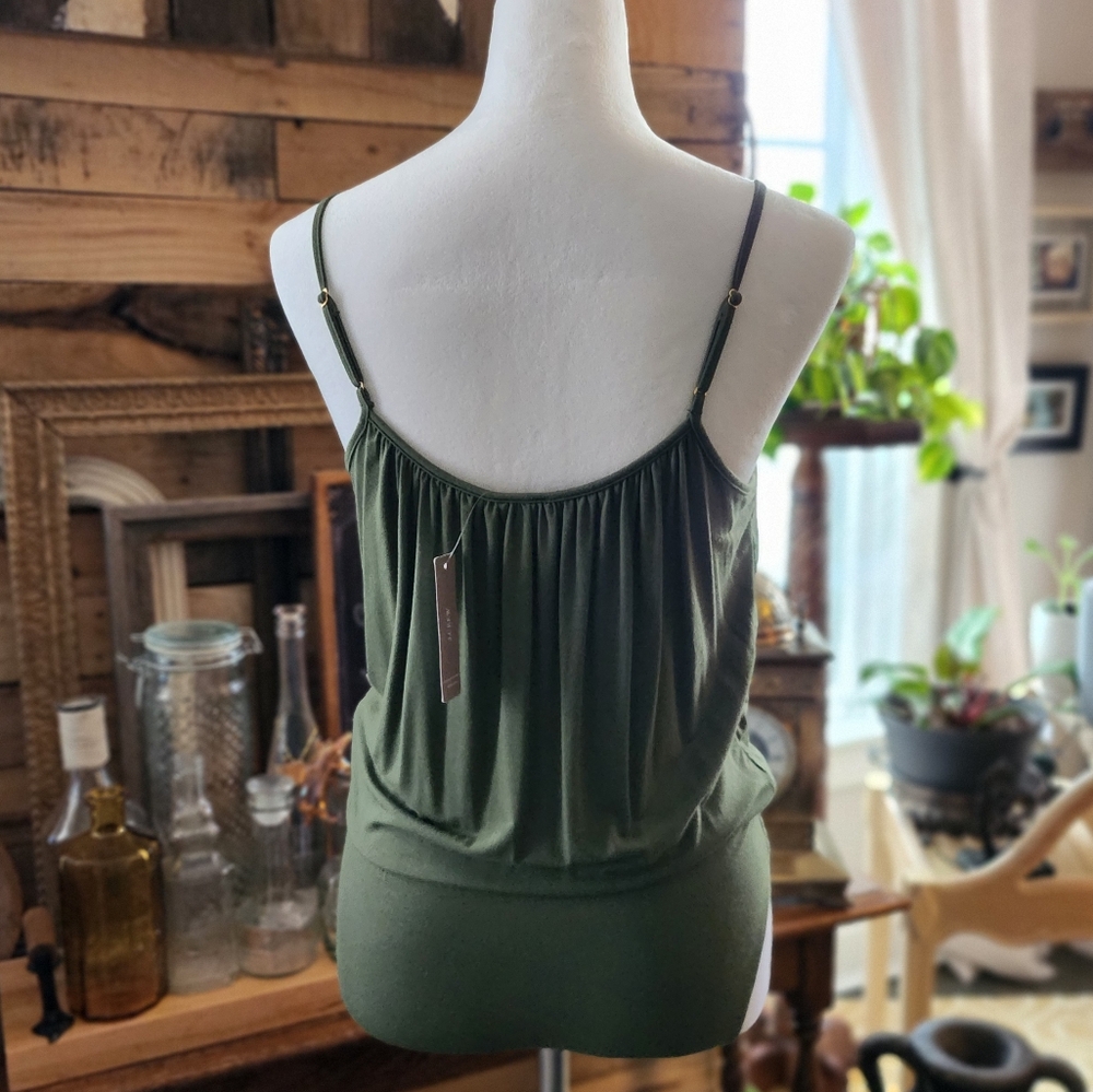 JCrew Olive Green Bodysuit
